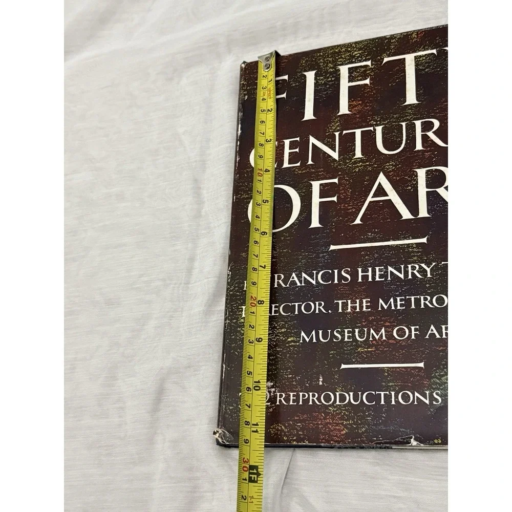 Fifty Centuries of Art by Francis Henry Taylor 1954 FIRST EDITION HC Book w/ DJ